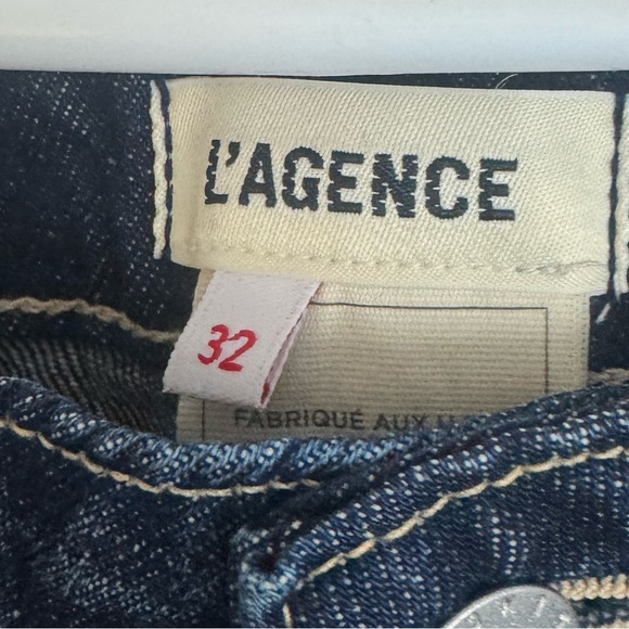 L’AGENCE - Nevia Slouchy Straight-Leg Jean in Modesto NEW! - Picture 7 of 7